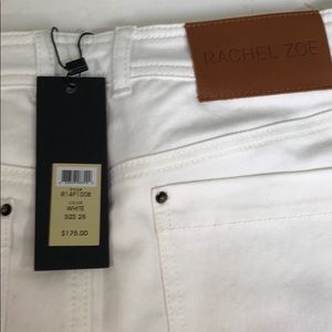 Never been worn Rachel Zoe wide leg white jeans